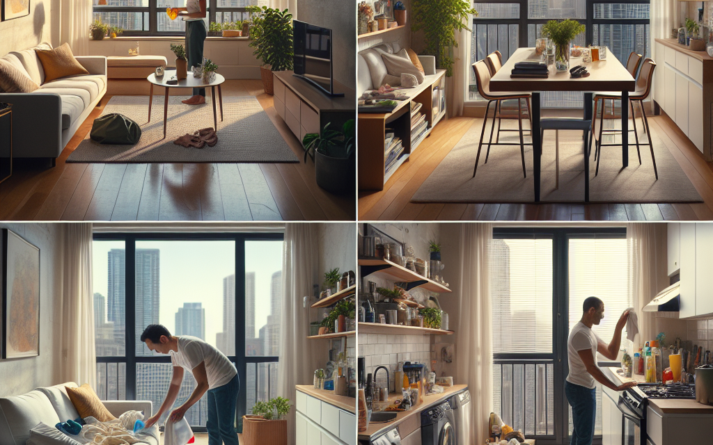 How Chicagoans With Messy Homes Fake a Spotless Apartment