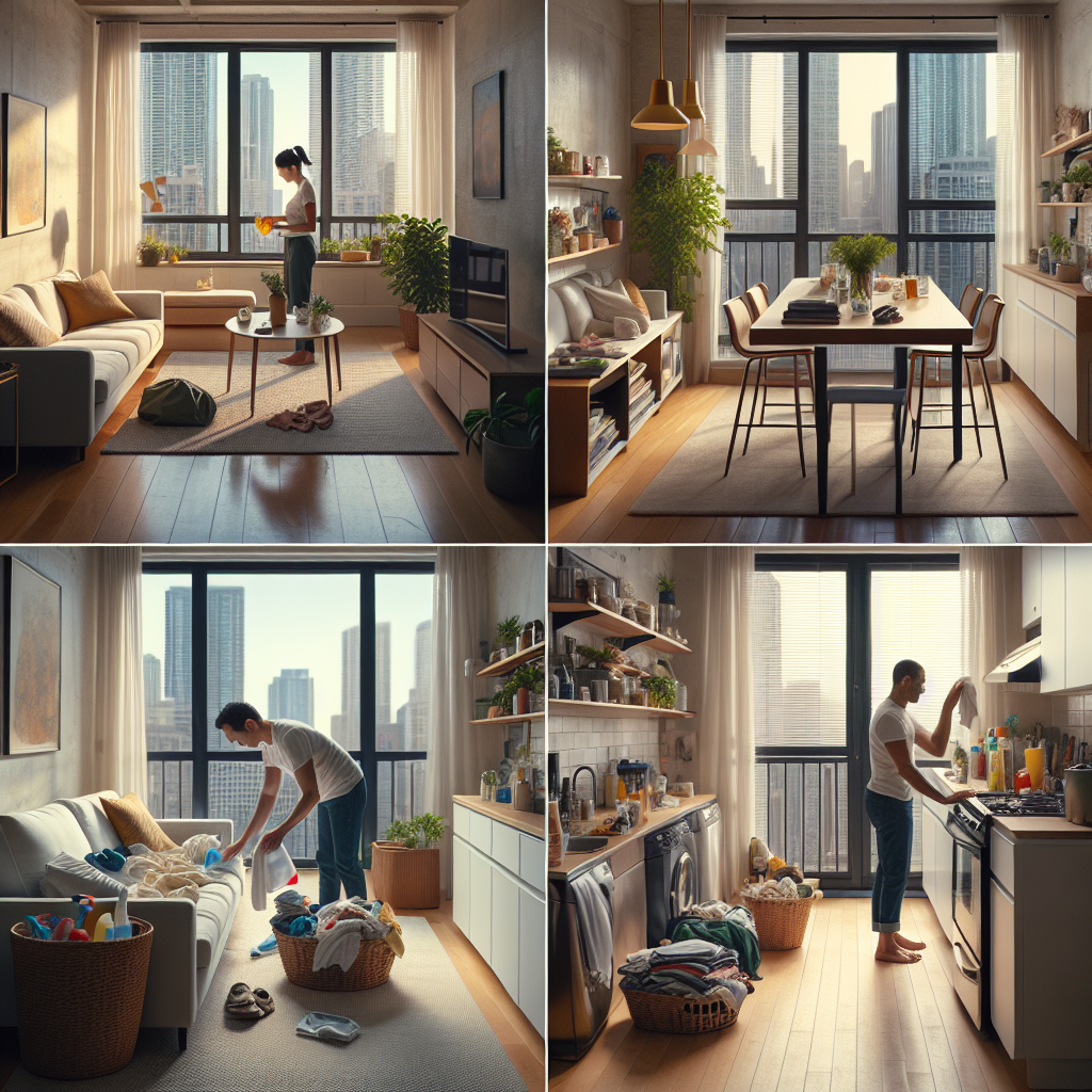 How Chicagoans With Messy Homes Fake a Spotless Apartment